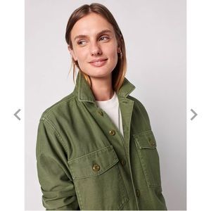 Faherty Savannah Cotton Overshirt, XS, NWT